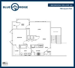 1 Bedroom Deluxe (A) 1935-202 floor plan